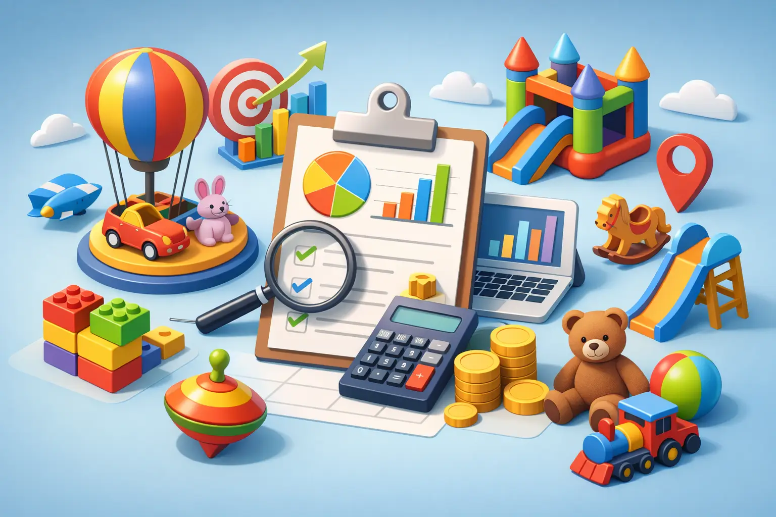 Locação de Brinquedos Rentável: Como Planejar